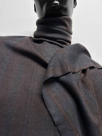 Italian Luxury Super Soft Virgin Wool Knit Streaked