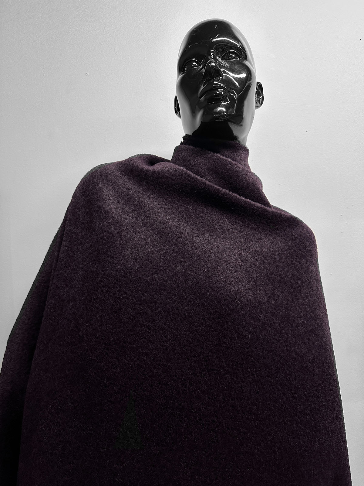 Italian Luxe Alpaca Cabernet Clipped Pile Coating