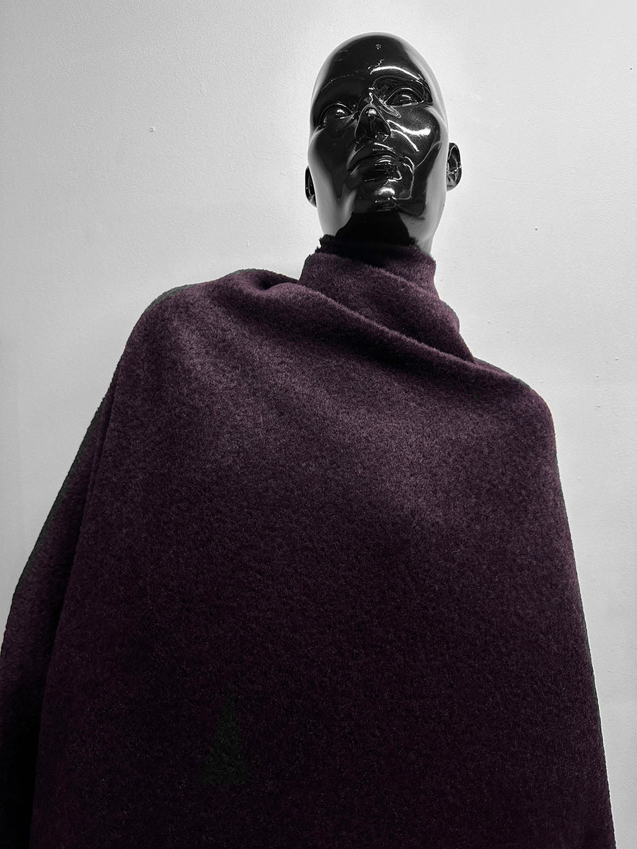 Italian Luxe Alpaca Cabernet Clipped Pile Coating
