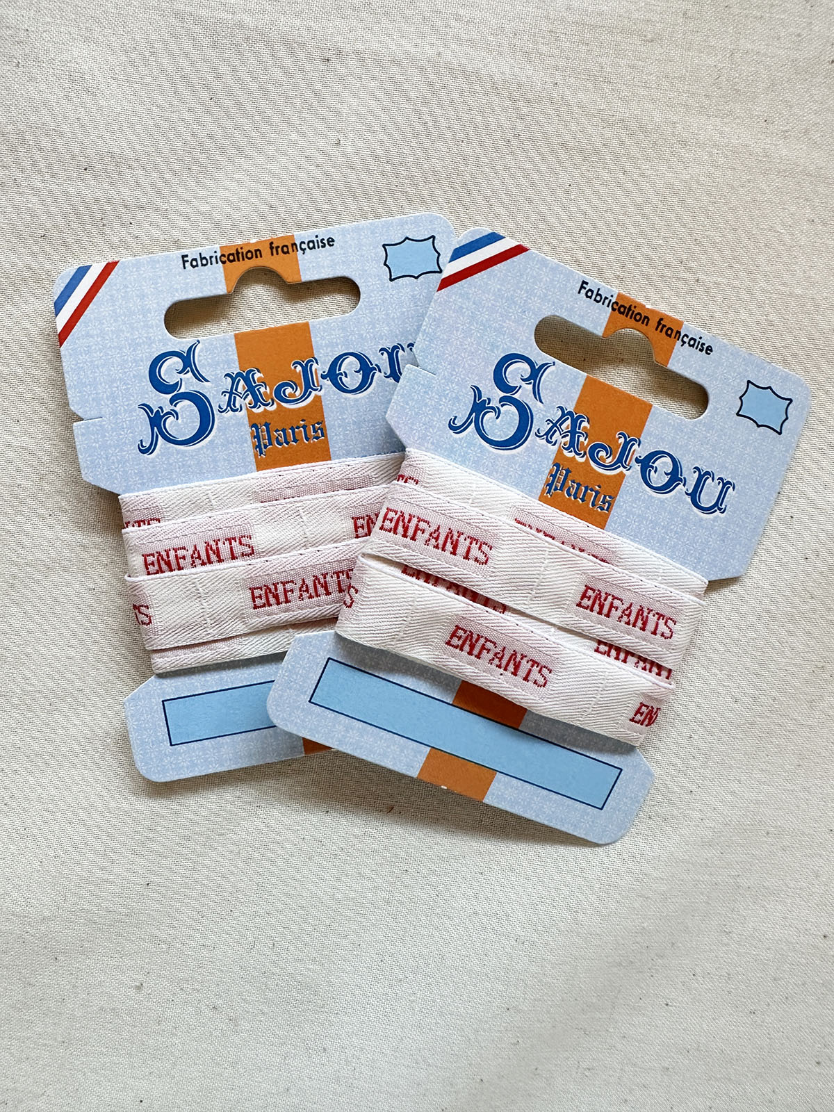 Maison Sajou Ribbon Labels Enfants