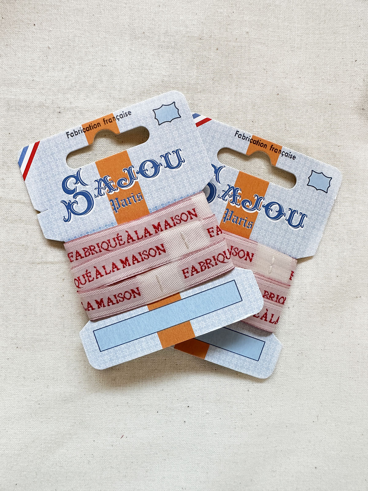 Maison Sajou Ribbon Labels Fabriquè á La Maison - Homemade