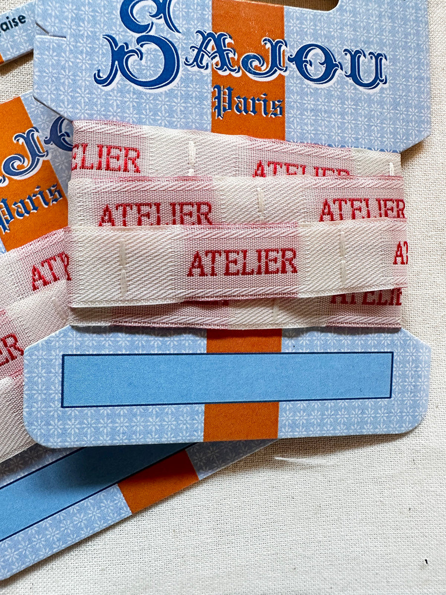 Maison Sajou Ribbon Labels Atelier