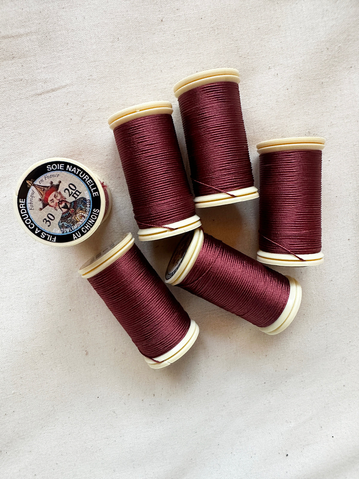Sajou Poppy Perlé Silk Button Hole Thread