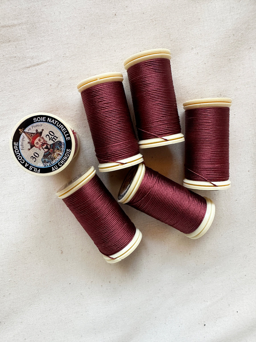 Sajou Poppy Perlé Silk Button Hole Thread