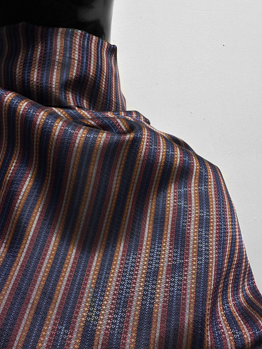 Italian Cupro Diamond Jacquard Lining