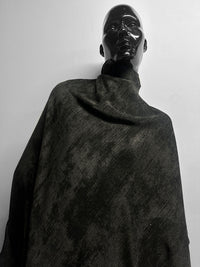 Italian Viscose Velvet Corduroy - Olive