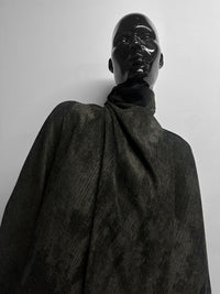 Italian Viscose Velvet Corduroy - Olive