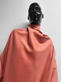 Italian Luxury Salmon Virgin Wool Angora Coating