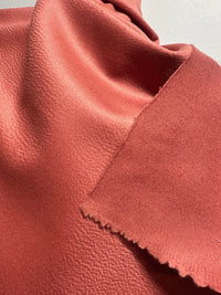 Italian Luxury Salmon Virgin Wool Angora Coating