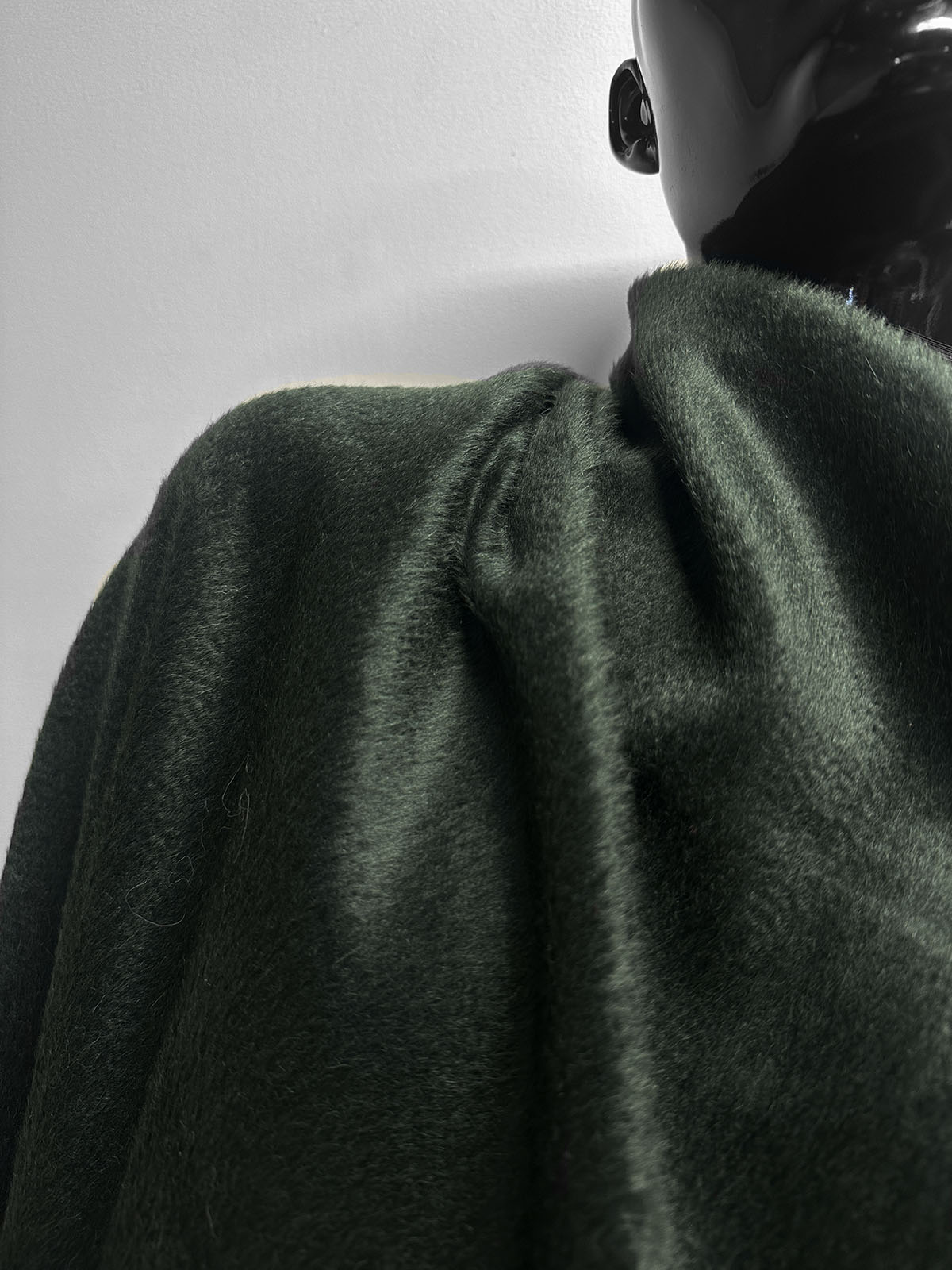 Italian Suri Alpaca THIS IS LUXURY Forest Green