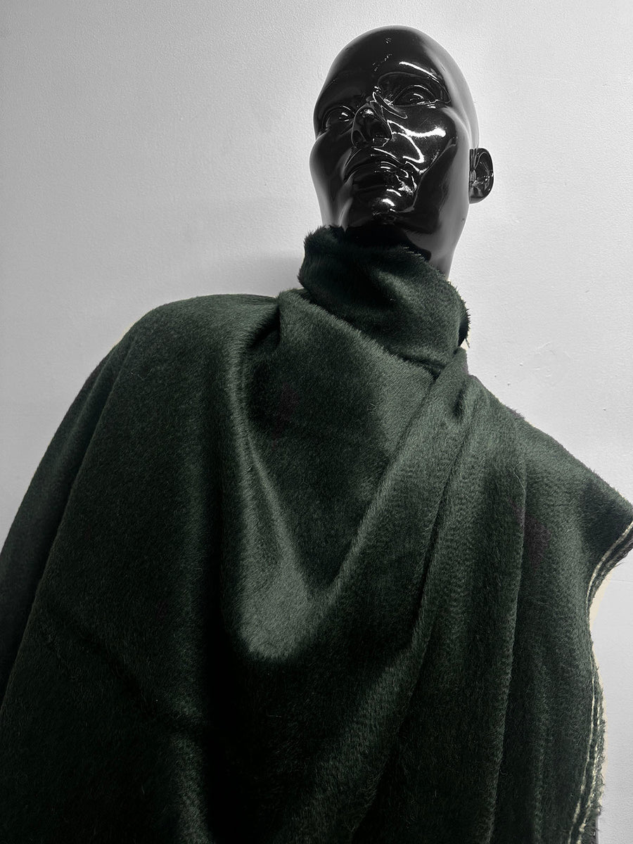 Italian Suri Alpaca THIS IS LUXURY Forest Green