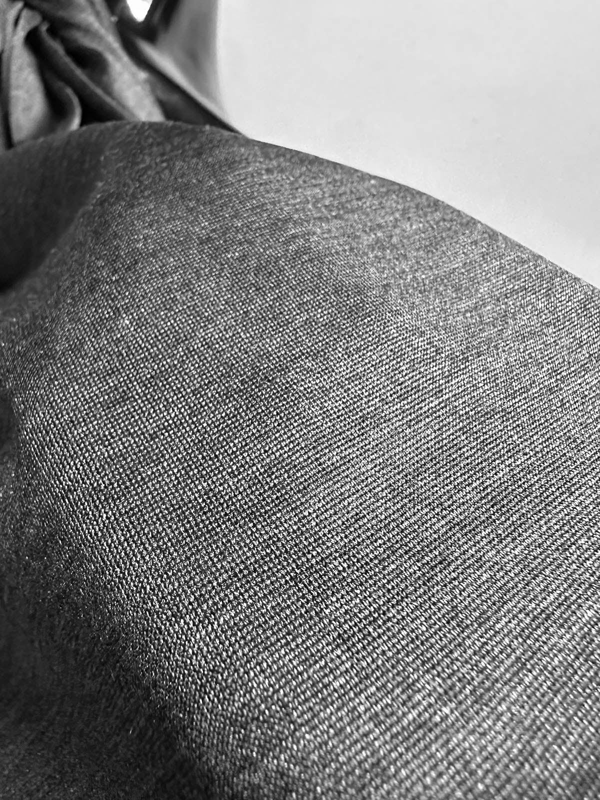 Silk Jersey Charcoal Melange - 3