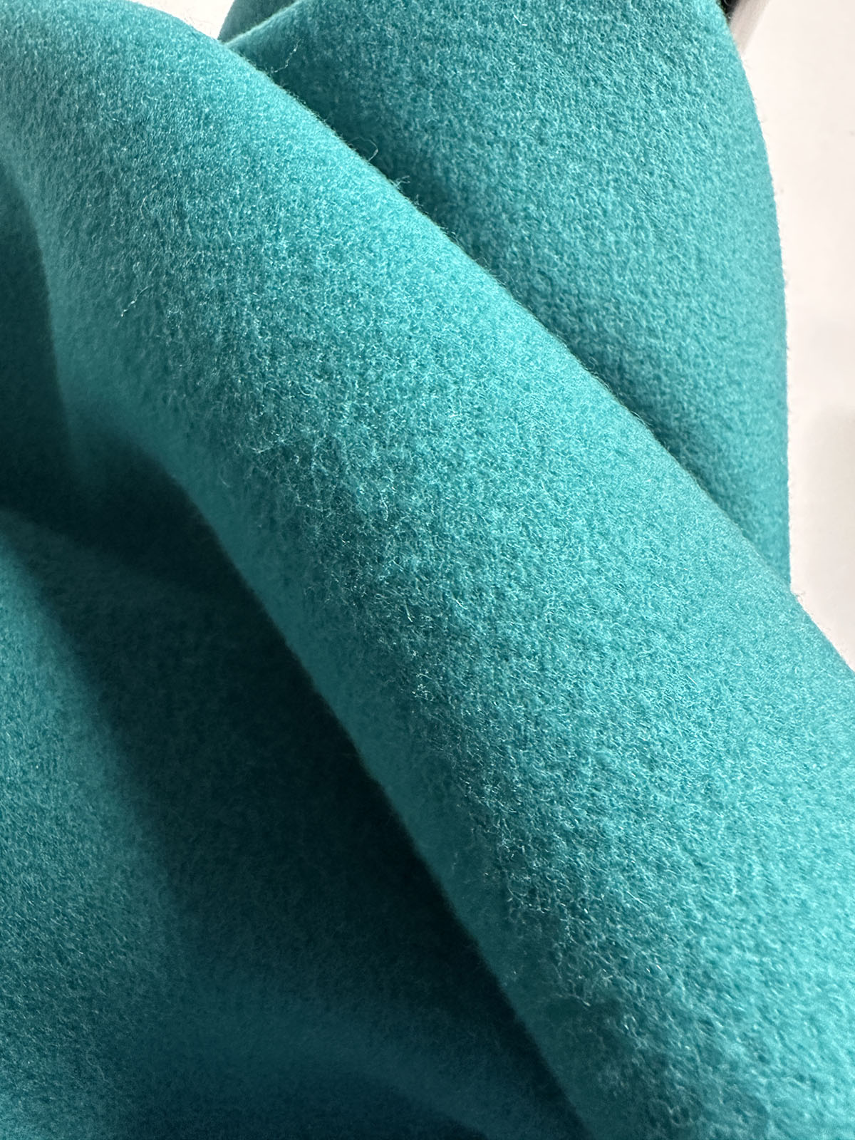Italian Luxury "Fluffy" Splittable Wool Coating - Teals