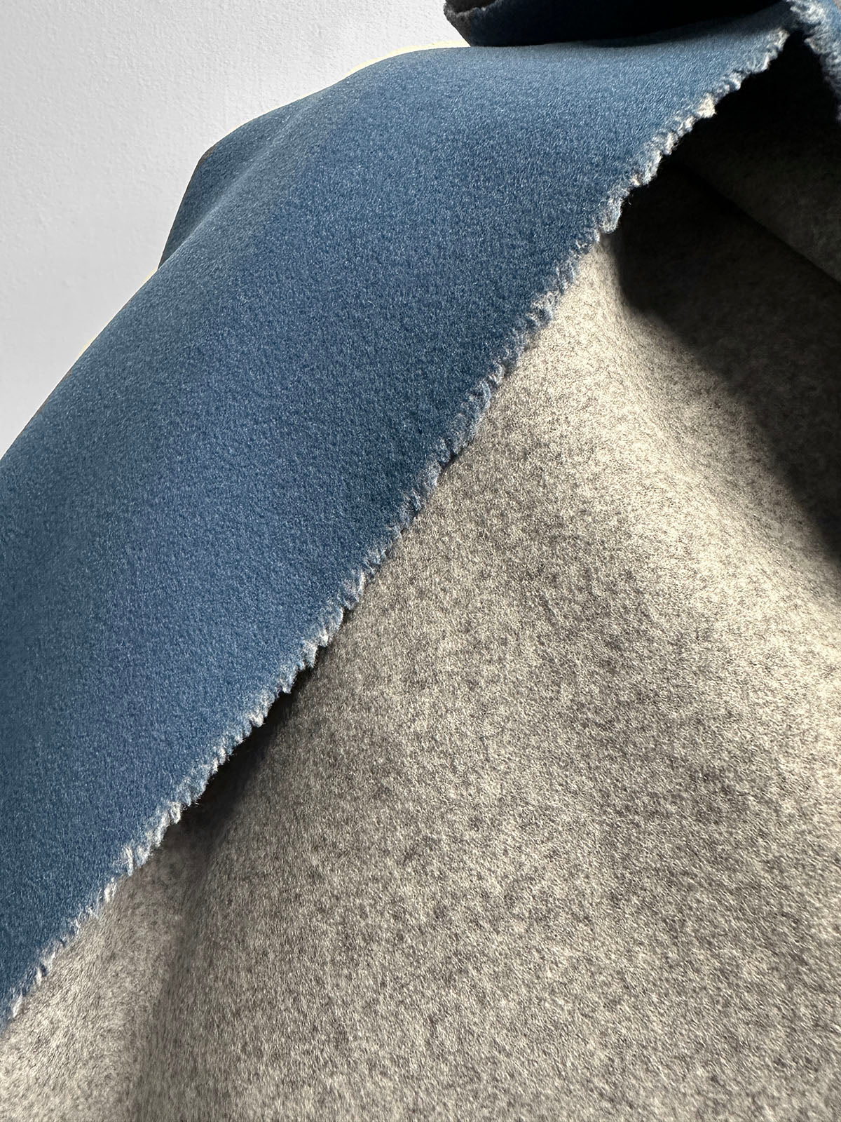 Luxury Italian Splittable Wool Coating With Cashmere