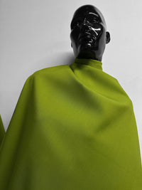 Designer Chartreuse Wool Twill Suiting