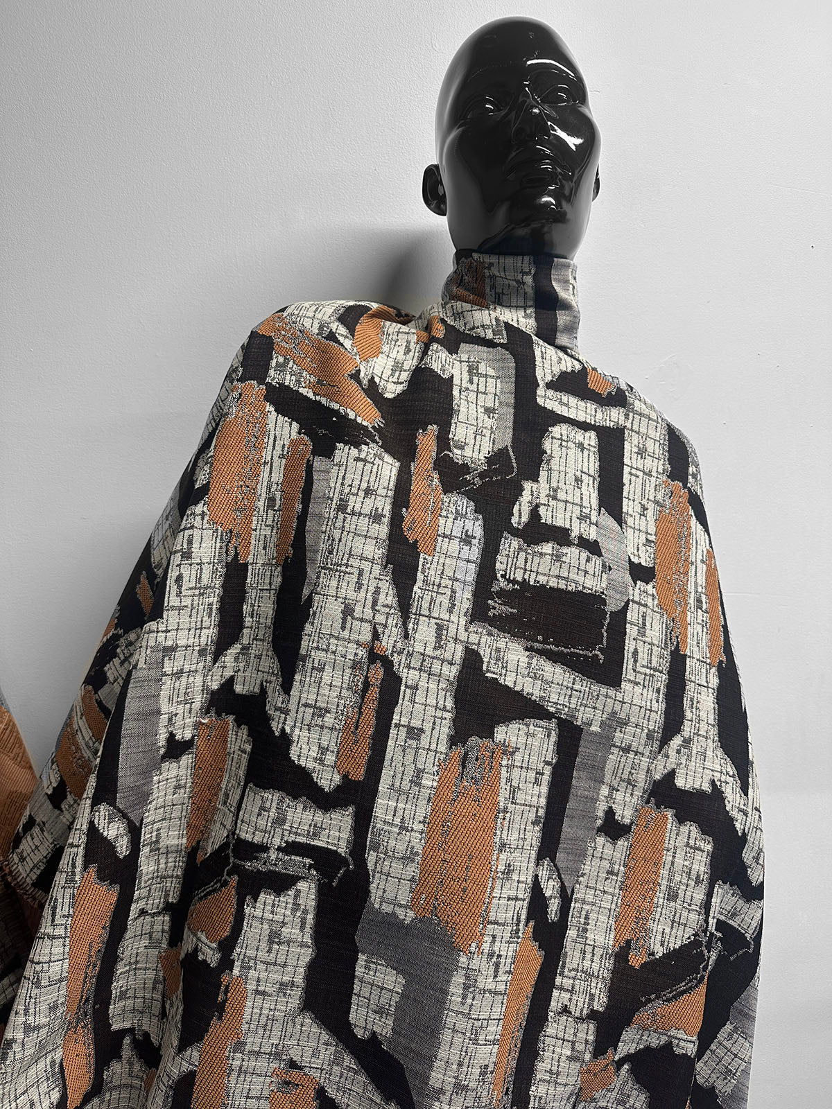 Vintage Italian Cotton Gauze Jacquard Suiting Collectors Piece