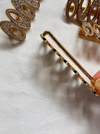 Crystal Oval Sash Holder