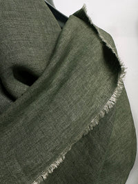 Last Yard Olive Green Sun Kissed Italian Linen