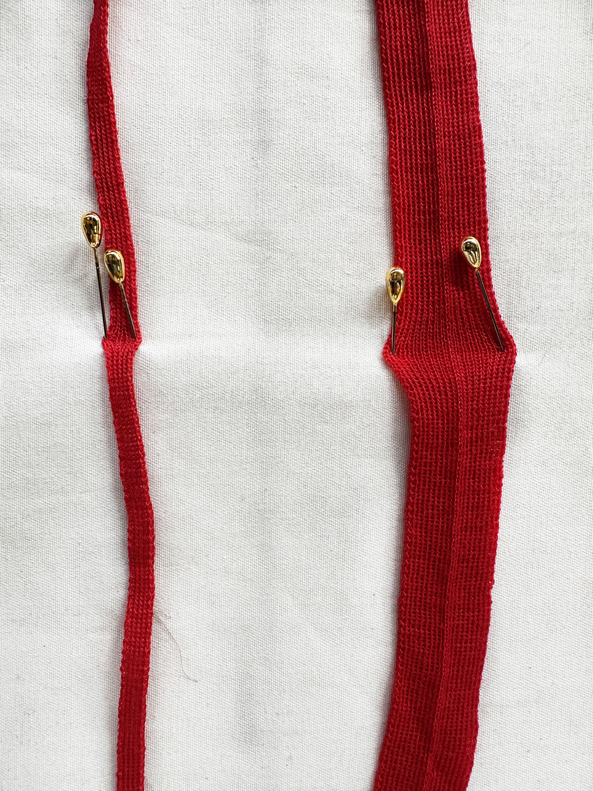 Classic Red Wool Knit Binder