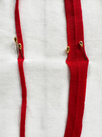 Classic Red Wool Knit Binder