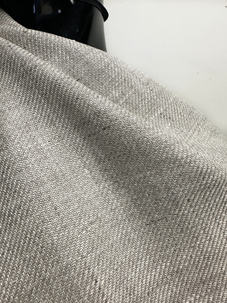 2 Yards BC Flax Melange Soft Drape Linen - N15