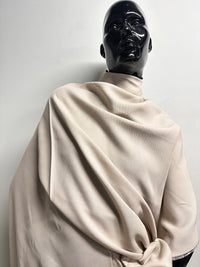 BC Extra Drapey Twill Weave Crepe in Stone