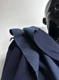 2 Yards BC Wool Cashmere Double Faced Flannel Diagonal Stripe