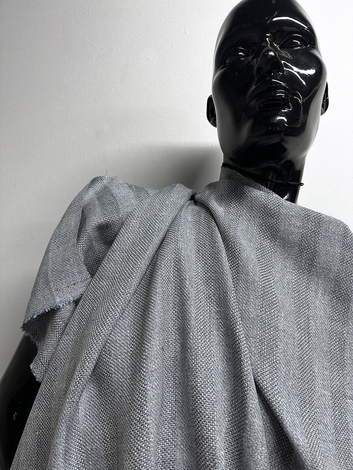 BC Chambray Linen Textured Weave Stripe
