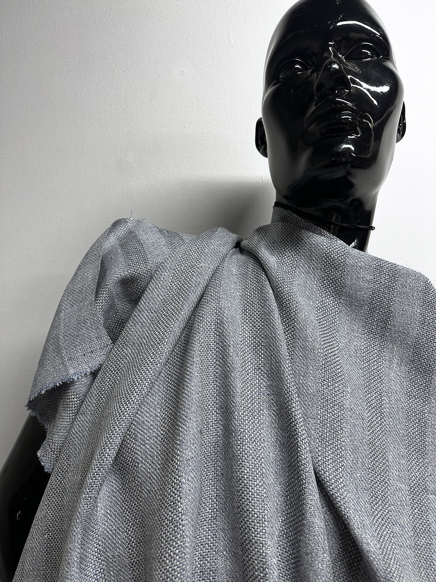 BC Chambray Linen Textured Weave Stripe