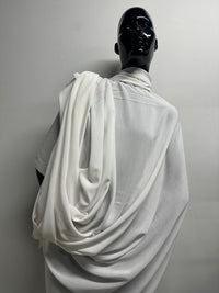 Drapey Fine Undyed Semi Sheer Rayon Challis