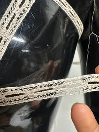 Cotton Antique Ivory Entredeux Lace