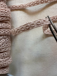 Fine Embroidered Lace Lace Trim Beige