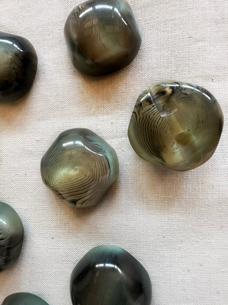 Vintage Italian Stalagmite Pool Buttons