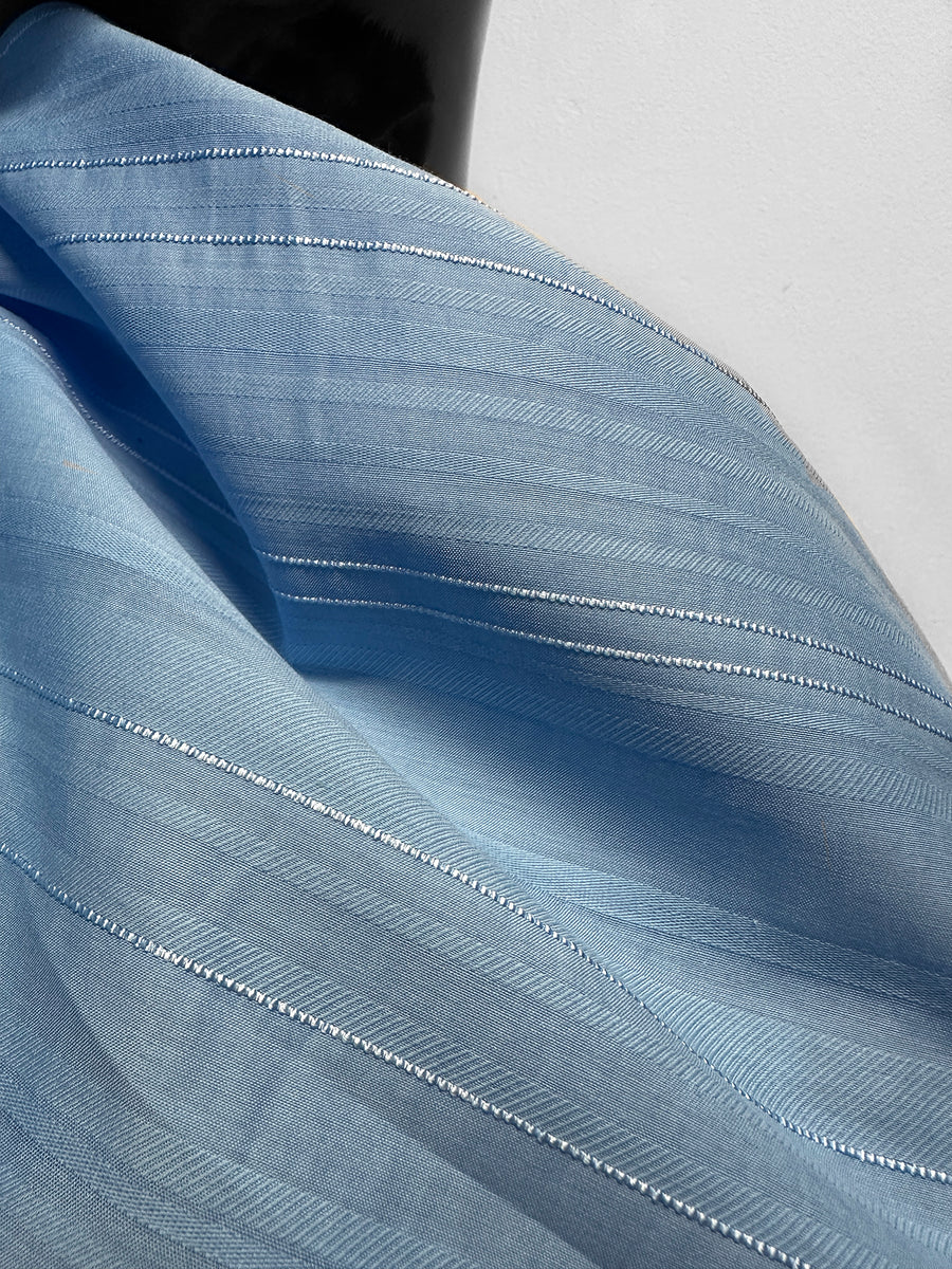 Italian Luxury Mill Cotton Silk Viscose Jacquard