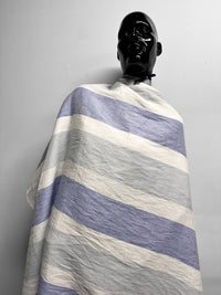 Italian Summer Striped Slub Linen Blend