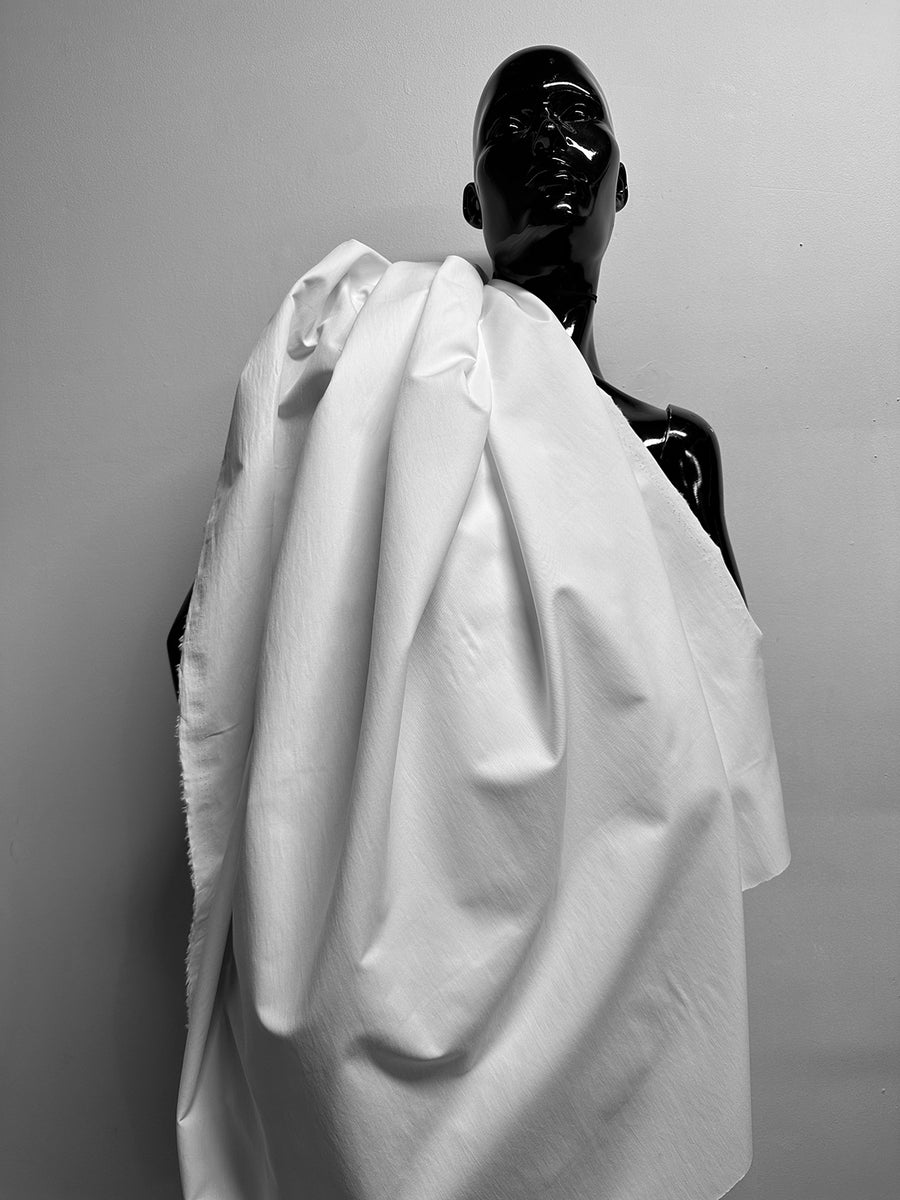 Italian Luxury Summer White Cloud Pant Twill