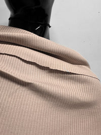 BC Luxury Cotton Ribbed Knit in Beige