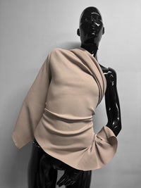 BC Luxury Cotton Ribbed Knit in Beige