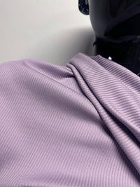 BC Luxury Cotton Ribbed Knit in Lilac