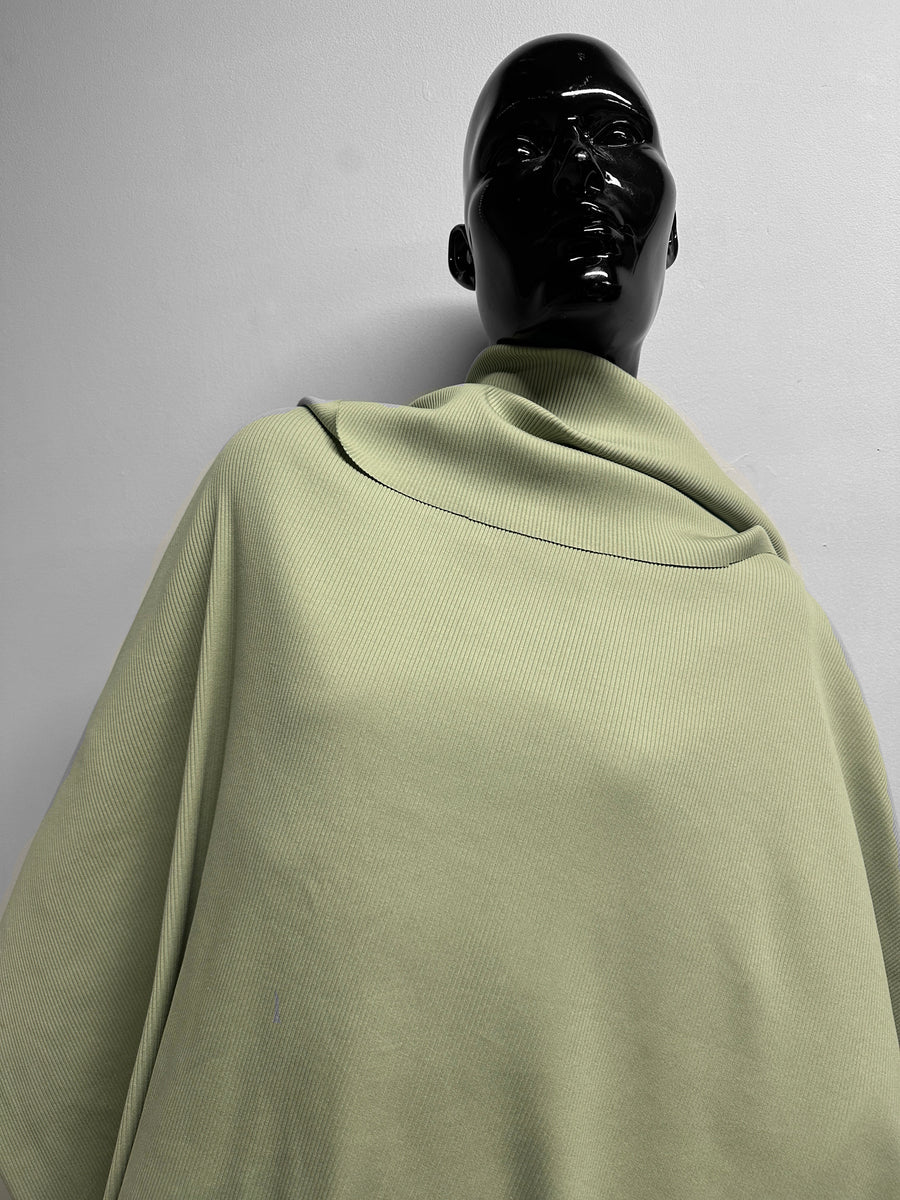 BC Luxury Cotton Ribbed Knit in Sage