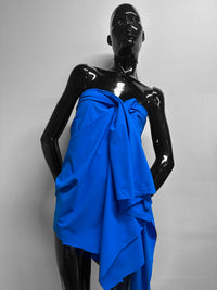 Italian Cobalt Swim Suit Fabric