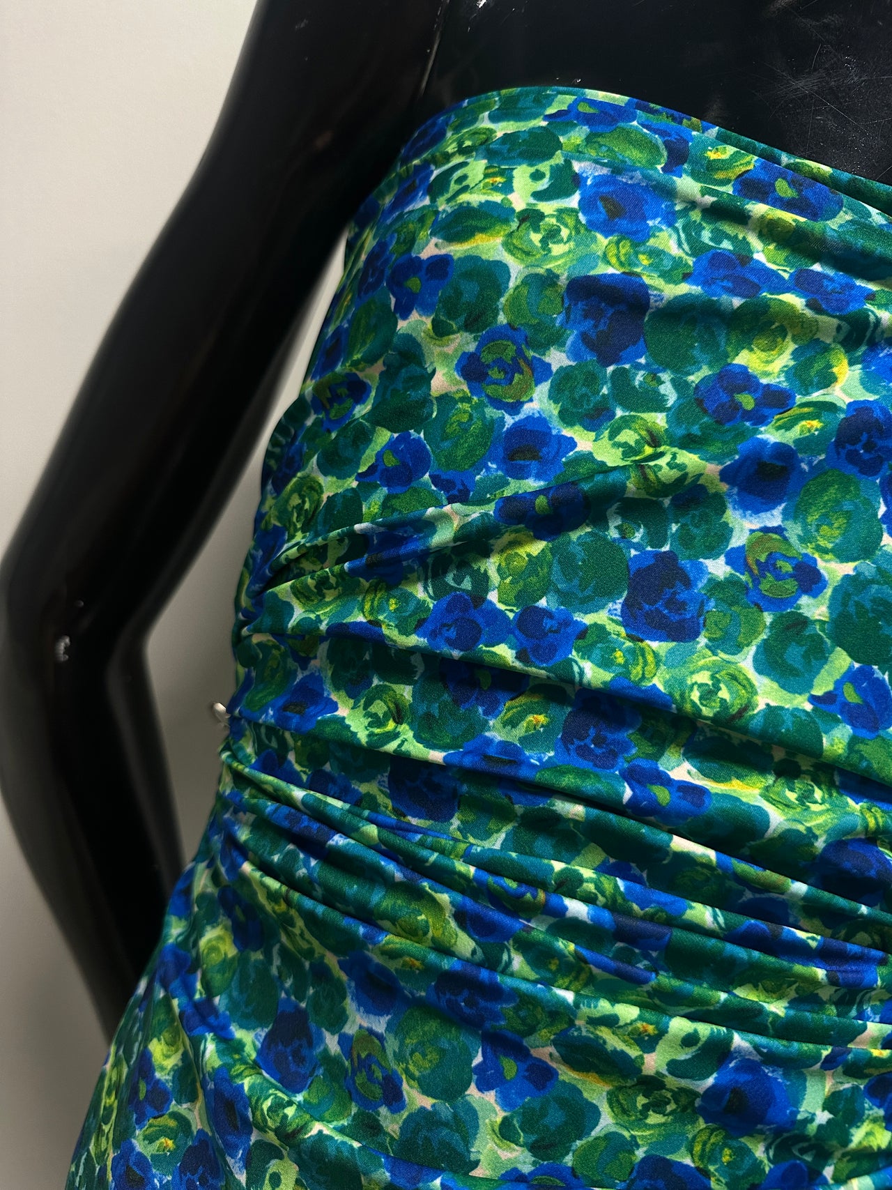 Italian Retro Floral Swimsuit Fabric
