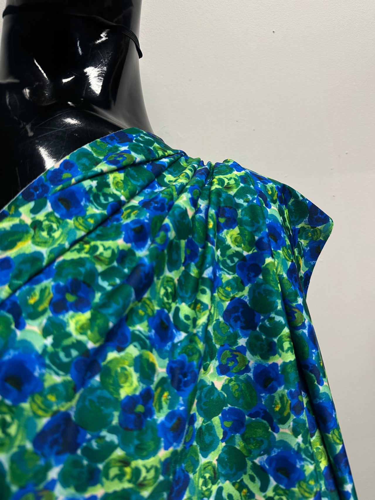Italian Retro Floral Swimsuit Fabric