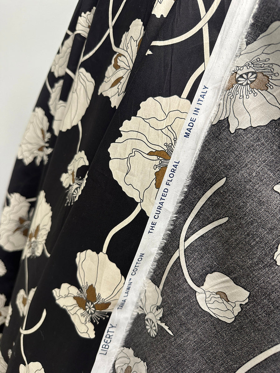 Italian Liberty The Curated Floral Tana Lawn Print Designer Deal