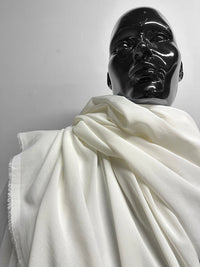 Italian Refined White Gauze For Garment Sewing