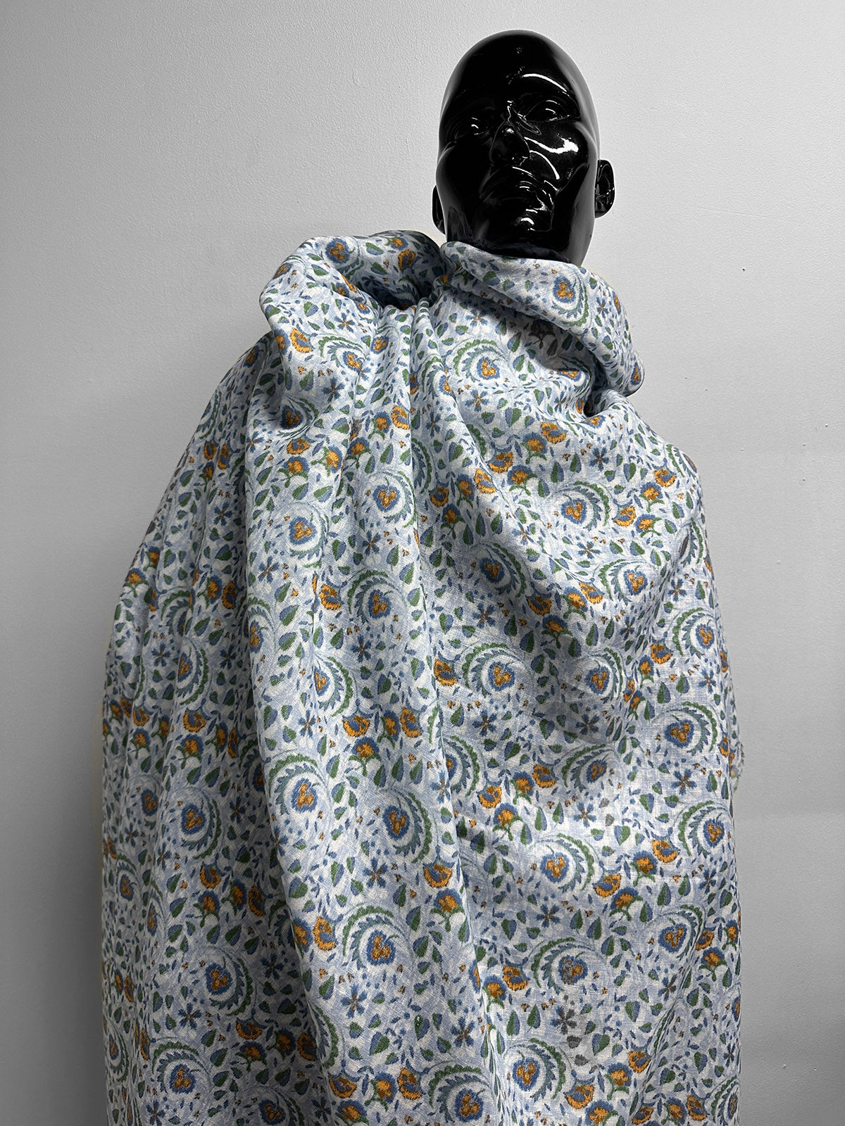 Italian Soft Eastern Print Cotton Linen
