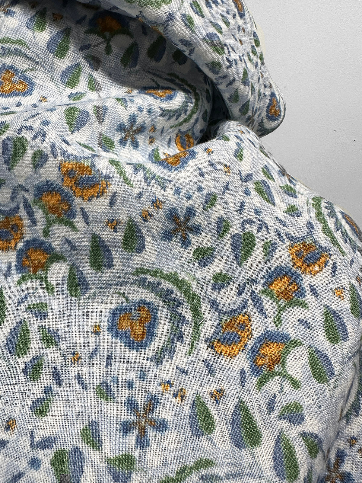 Italian Soft Eastern Print Cotton Linen
