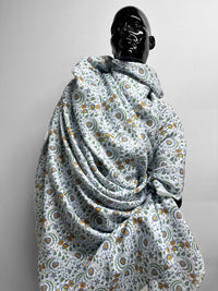 Italian Soft Eastern Print Cotton Linen