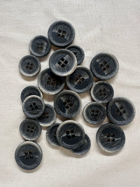 Italian Modern Brushed Square Hole Buttons