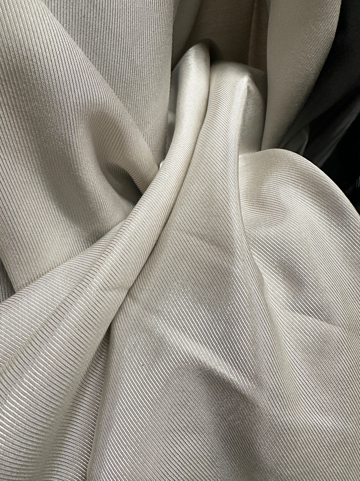 Italian Summer Cotton Viscose Twill Lining - Sand